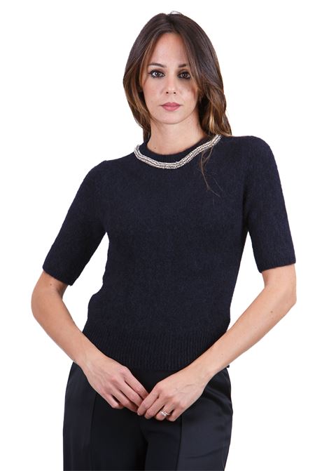 Maglia girocollo con collana SIMONA CORSELLINI | Maglie | CPMGP03-01-C00900140003